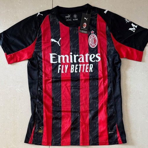 Milan 2025/2026 Home Kit football jersey, large