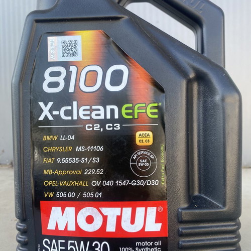 Motul 8100 X-Clean EFE 5W-30 motor oil 5L