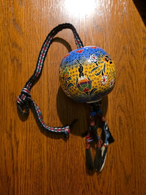 Ethnic ceramic hanging decoration like new, possible Turkish origin