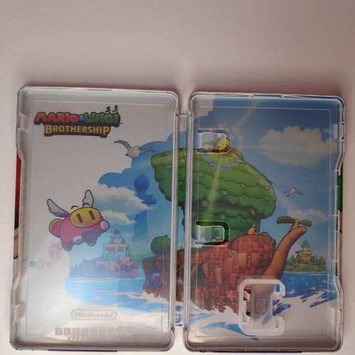 Mario & Luigi Brotherhood Steelbook for Nintendo Switch like new