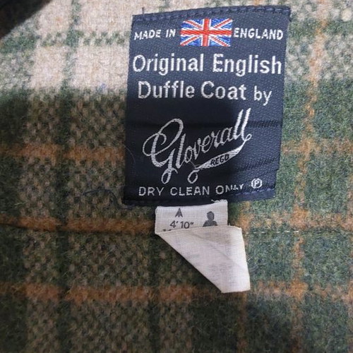 Gloverall wool coat for 146 height in excellent condition