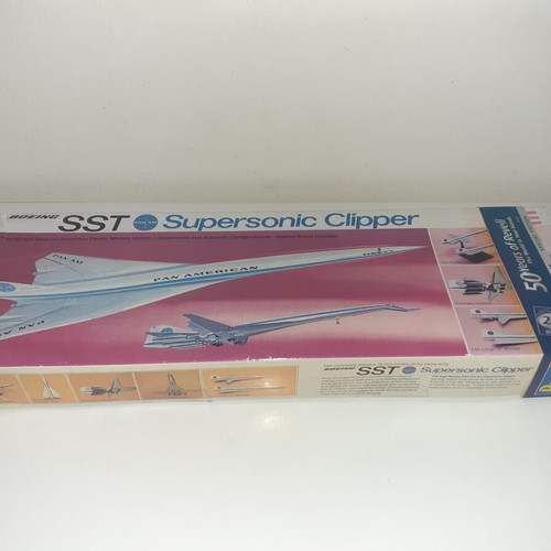SST Supersonic Clipper model kit Heller new