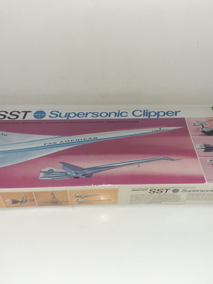 SST Supersonic Clipper model kit Heller new