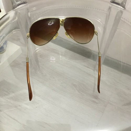 Marlboro vintage gold-tone folding aviator sunglasses