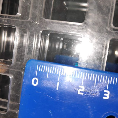Plexiglass tabletop stand two-tier with 144 organizing slots like new