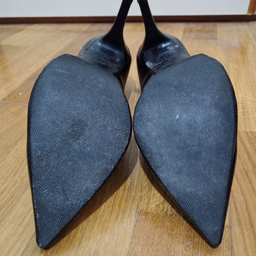 Ellen pumps size 40 used, red and black