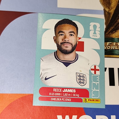 Reece James World Cup 2026 Panini Sticker new