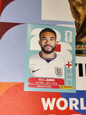 Reece James World Cup 2026 Panini Sticker new