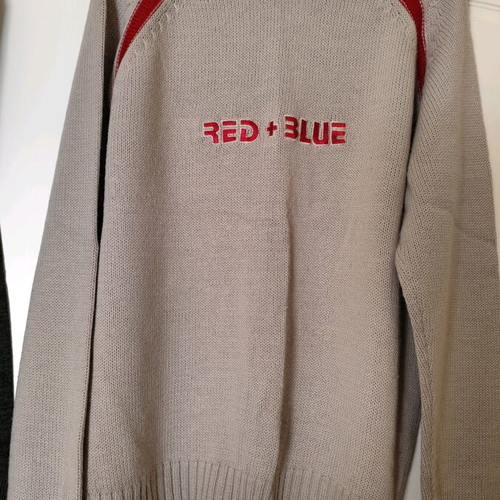 Men's turtleneck sweater used, beige, size L