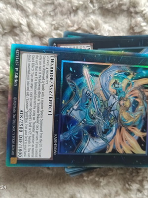 Yu-Gi-Oh Exosister Mikailis V.6 Ultimate Rare card like new