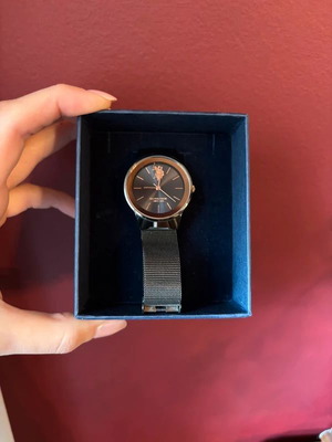 U.S. Polo Assn Women's Watch Black with Rose Gold, Like New