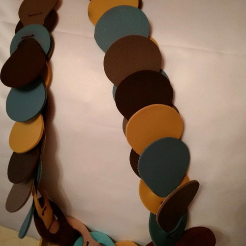 Shoulder bag strap colorful new, synthetic leather