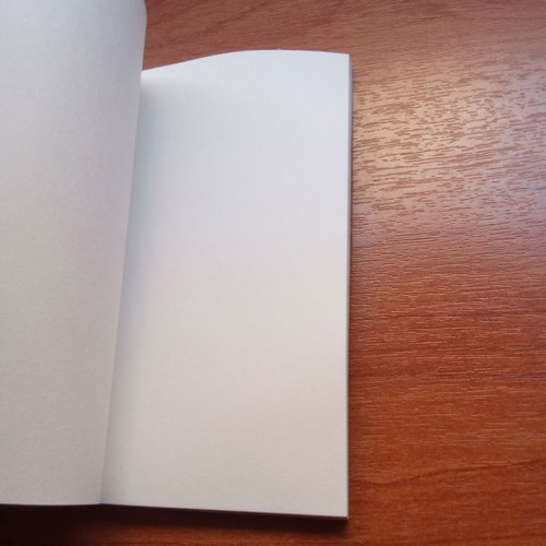 Vintage Herlitz notepad with mirror effect, like new, 1970s