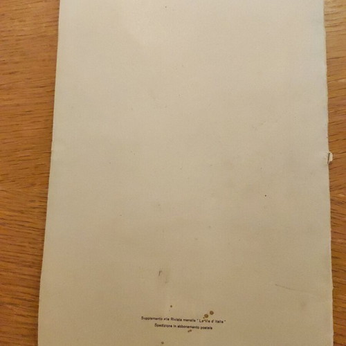Italian map 1941 L'Egeo e L' Anatolia Occidentale used, Aegean and Western Anatolia