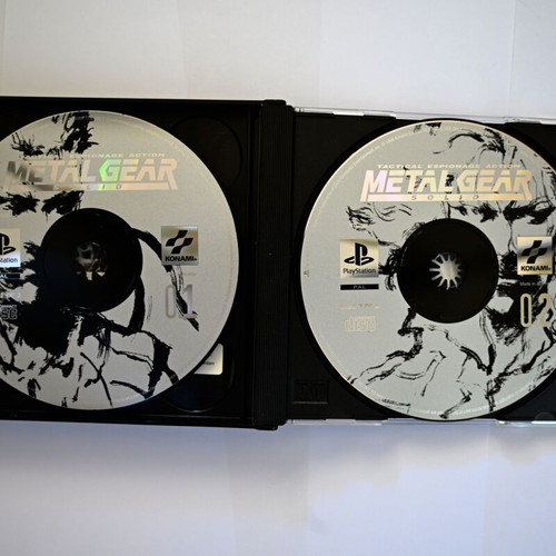Metal Gear Solid PlayStation (PS1) German Edition like new, complete set