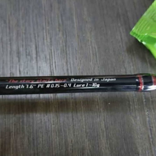 Jackson Merabu JOG-76L-K ST MB fishing rod like new