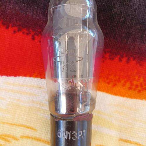 6N13 Vacuum Tube New, Power Dual Triode for Audio Amplifiers