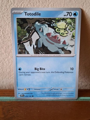Pokemon card Totodile καινούργιο