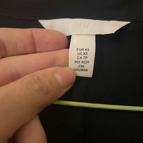 Dresses long unused, black, gift top, like new H&M