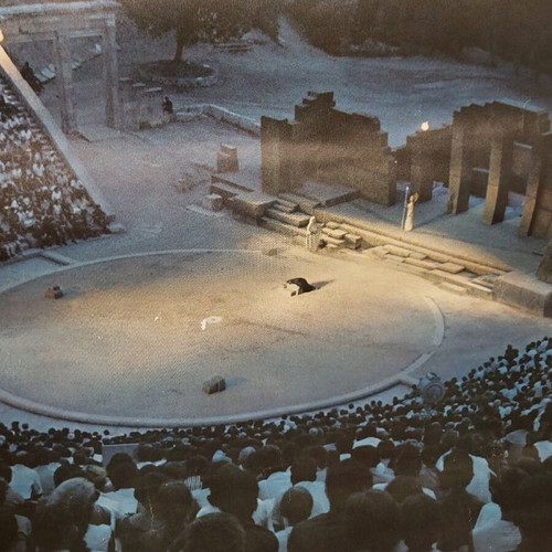 Epidavros Festival poster 1968 like new
