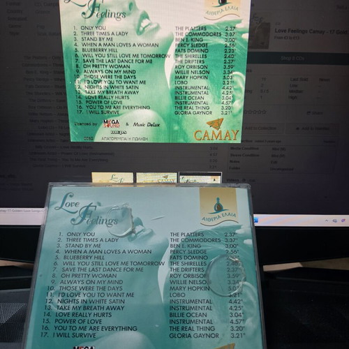 Love Feelings CD like new with extra Camay advertising songs