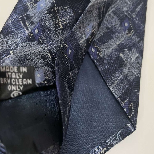 Italian tie new, blue and turquoise, size 140cm, set of 3