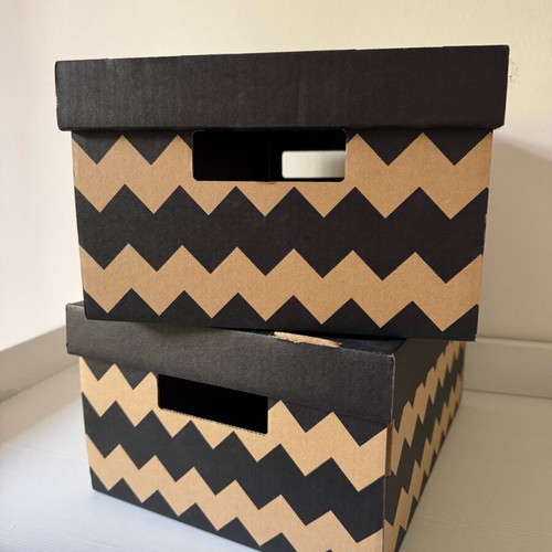 IKEA Pingla storage boxes new, cardboard