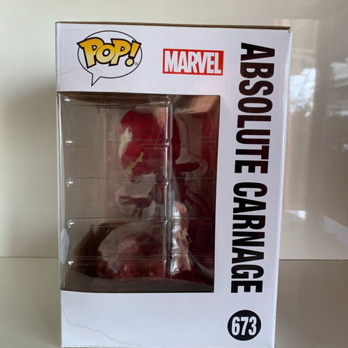 Funko Pop! Marvel Absolute Carnage on Headstone Special Edition Deluxe like new
