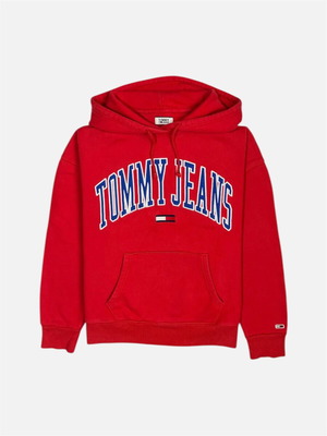 Tommy Hilfiger men's sweatshirt used, size M, red