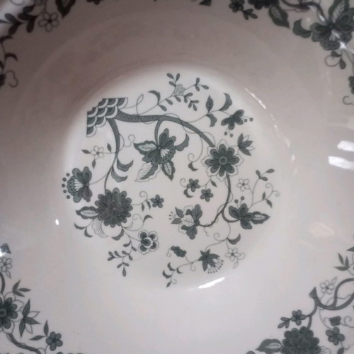 Vintage salad plates used, set of 3 different sizes