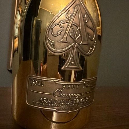 Armand de Brignac Ace of Spades LED lamp like new, rechargeable
