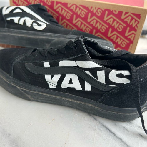 Vans old school kids shoes size 38.5 like new, black