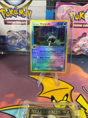 Pokemon card Sharpedo reverse holo ex team aqua va team magma 2004 σαν καινούργιο