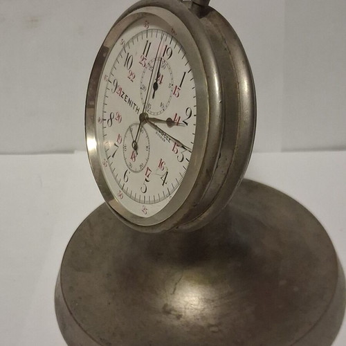 Zenith Grand Desk Chronograph La Poste c.1910 museum-grade