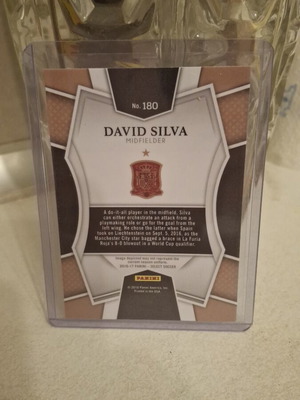 David Silva Panini Select 2016 card