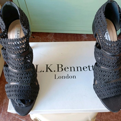 L.K Bennett ankle boots size 39 used, black