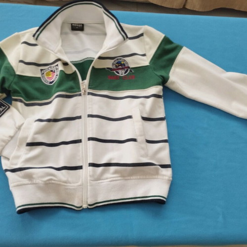 Rosso kids varsity style jacket No. 8 like new