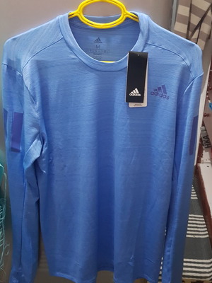 Adidas μπλούζα με μακρύ μανίκι καινούργια με τα καρτελάκια της