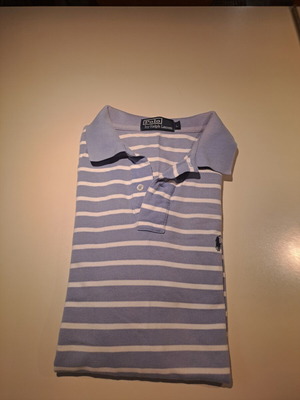 Ralph Lauren polo shirt, large, blue