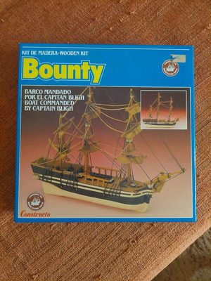 Μοντέλο ιστιοφόρου Bounty καινούργιο, ξύλινο με οδηγίες