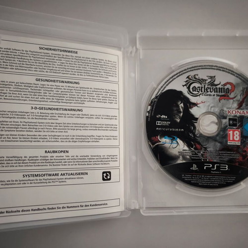 Castlevania Lords of Shadow 2 PS3 game like new