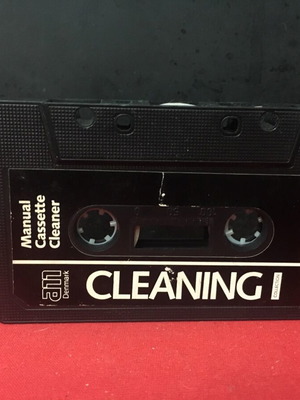 Cassette head cleaner used