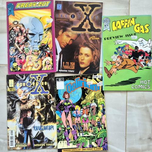 X Files Comics 1987, like new, Greek and English
