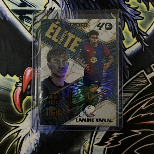 Lamine Yamal Power Elite Panini MGK La Liga Megacracks card