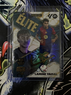 Lamine Yamal Power Elite Panini MGK La Liga Megacracks card