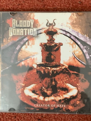 Bloody Donation Creator Of Hate CD like new, metal