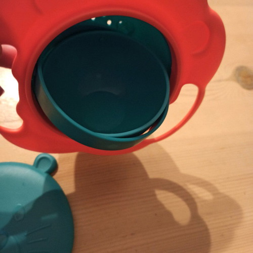 Lion rotating plate new with handles for small hands