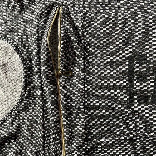 Dress with zipper used, small/medium, black and gray