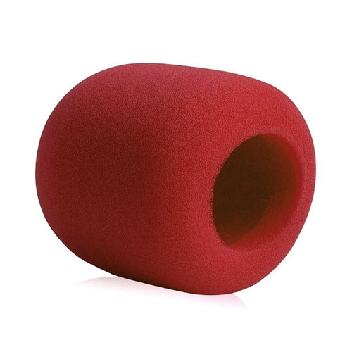 Microphone Windshield Sponge dark red new