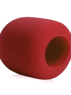 Microphone Windshield Sponge dark red new